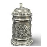 VGT Rein Zinn - German Pewter Beer Stein Tankard