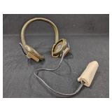 Vintage Military Electrical Headset H-113/U