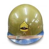 Rare WWII 102 Infantry Div Combat Helmet