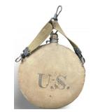 1860 Original U.S. Plymouth Canteen with Cover
