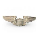 WW2 US Army Air Force AAF Pilots Wings Pin Badge