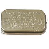 First Aid Packet U.S Government