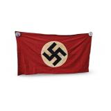 53"ï¿½30" Handsewn Nazi Flags signed by American