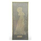 Margaret Bernard Peyton, Cambs Brass Rubbing Print