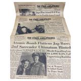 1945 The Stars And Stripes Daily Newspapers