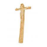 Hand Carved Wooden Crucifix Made in Mexico