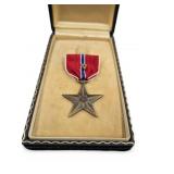 WWII Bronze Star Medal w/Case