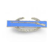 WWII Combat Infantry Badge Sterling Silver 925