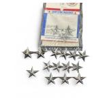 Uniform Star Pins and Badges