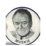 Humphrey For President Muskie Political FlasherPin