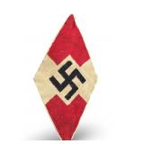 HJ Hitler Youth Cloth Insignia