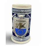 VGT Schwetzingen Cobalt Blue Stoneware Beer Stein