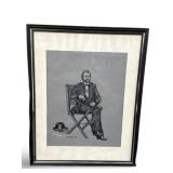 1973 General U.S. Grant Art Print Framed