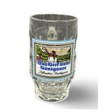 VGT Das Bieruom Ronigssee German Beer Glass Mug