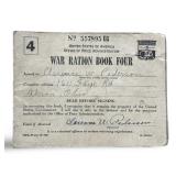 Vintage War Ration Book Four