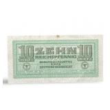 1942 10 REICHSPFENNIG CLEARING NOTE