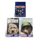 (3) WWII Leaders Paperback Books Patton, Hitler