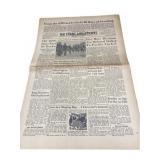1945 The Stars and Stripes Daily Newspaper
