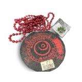 Bong Coaster, Beads & Paw Alectralight