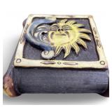 Wooden Sun & Moon Storage Boxes