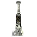 NWT BLACK STEMLESS PERCOLATOR 11.5"