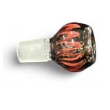 NWOT RED & BLACK BUBBLER