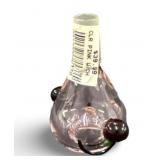 NWT Clear Pink W/ Cherries Bubbler