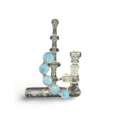 NWT ELITE CLEAR INLINE WATER PIPE 13"