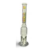 New Clear Straight Round Glass 20" Bong