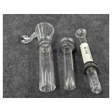 (3) Bong Accessories