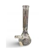 NWT Sheldon Black Glass Beaker Bong 13"