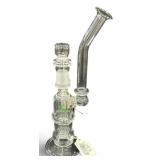 NWT 6 ARM MINI BUBBLER & REVERSE ICE BONG