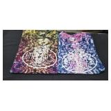 (2) NWT TIE-DYE T-Shirts Sz LG