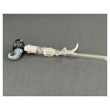 Glass Downstem Diffuser W/ Bubbler