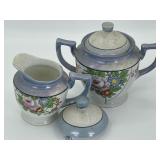 Japan China Creamer and Sugar Bowl