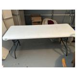 Lifetime White 6t x 30 in Table