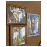 3 Wall Art Framed