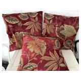 3 Floral Cushions