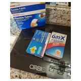 Scale, Gas X, Bandaid