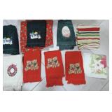 Vintage Holiday Hand Towels