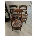 (3) Antique Chairs