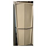 Sterilite 4-Shelf Utility Storage Cabinet, Putty