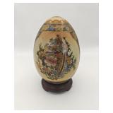 Japanese Satsuma Style Painted Egg