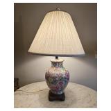 Japanese Style Porcelain Lamp