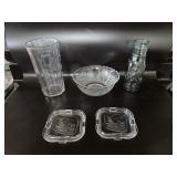 Glass Measuring Cup, Coasters, Etc