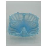 VGT Fostoria Heirloom Blue Opalescent Center Bowl