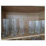 Monogrammed "A" Drinking Glasses