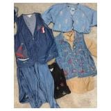 Womens Vintage Denim Clothing