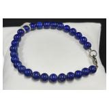 Lapis Lazuli Bracelet Blue