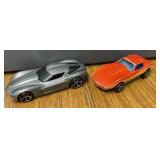1980 & 2009 Corvette Stingray Mattel Malaysia